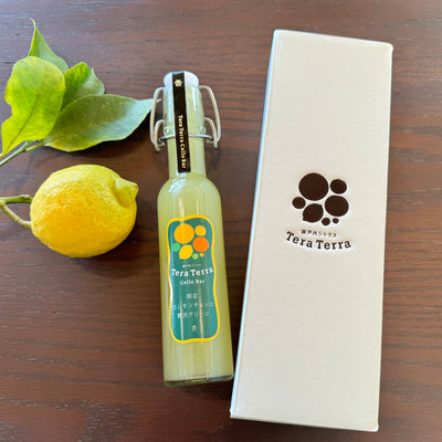 一樽限定「生レモンチェッロ 贅沢グリーン」160ml (化粧箱付)