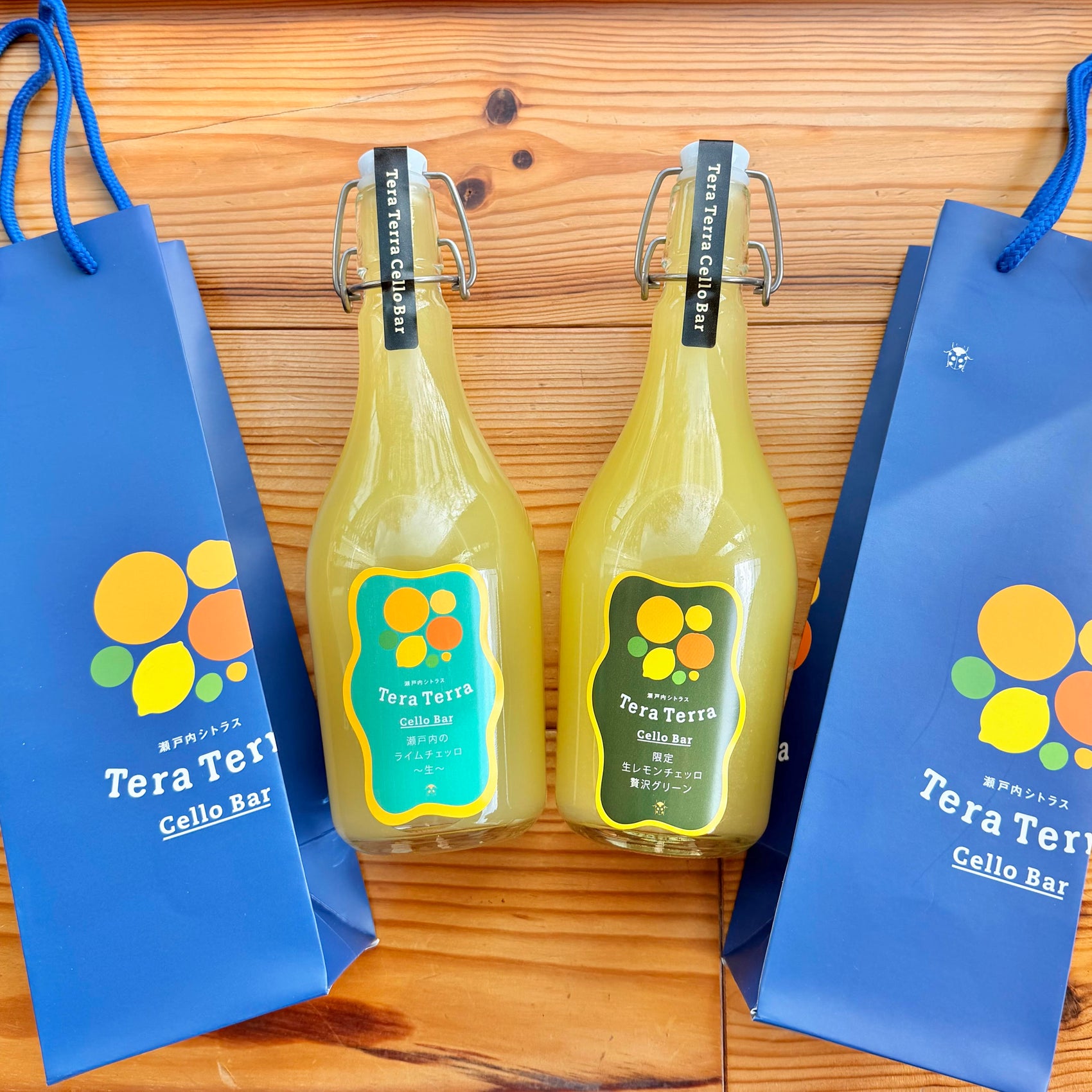 ＜選べるセット＞瀬戸内の生レモンチェッロ 500ml×2本セット