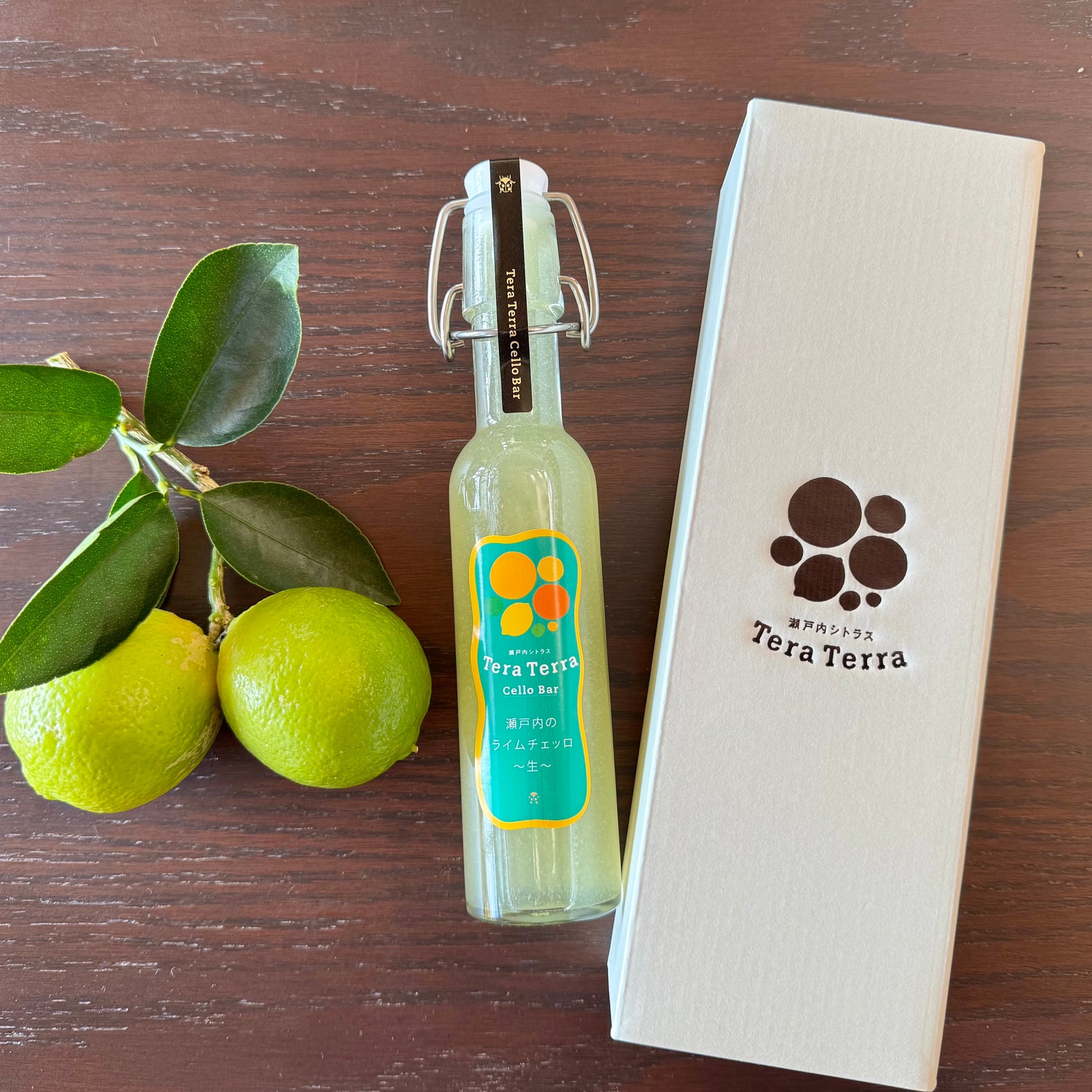 瀬戸内のライムチェッロ～生～  160ml （化粧箱付）