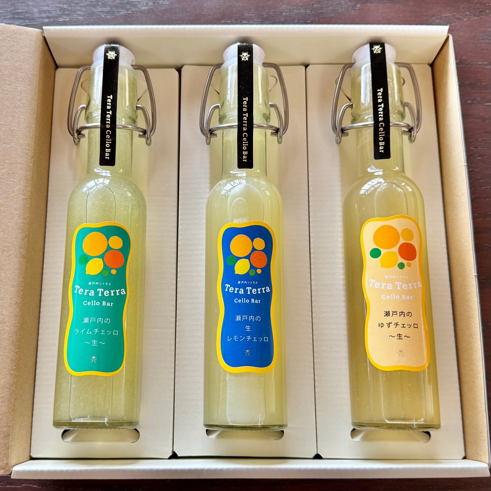 ＜選べるセット＞瀬戸内の生レモンチェッロ 3本セット 160ml×3本
