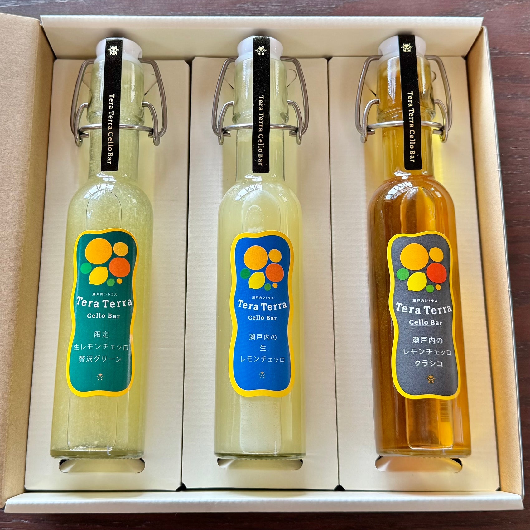 ＜選べるセット＞瀬戸内の生レモンチェッロ 3本セット 160ml×3本