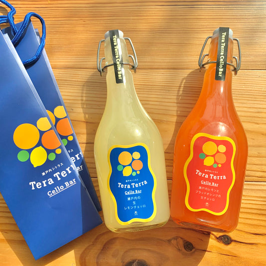 ＜選べるセット＞瀬戸内の生レモンチェッロ 500ml×2本セット