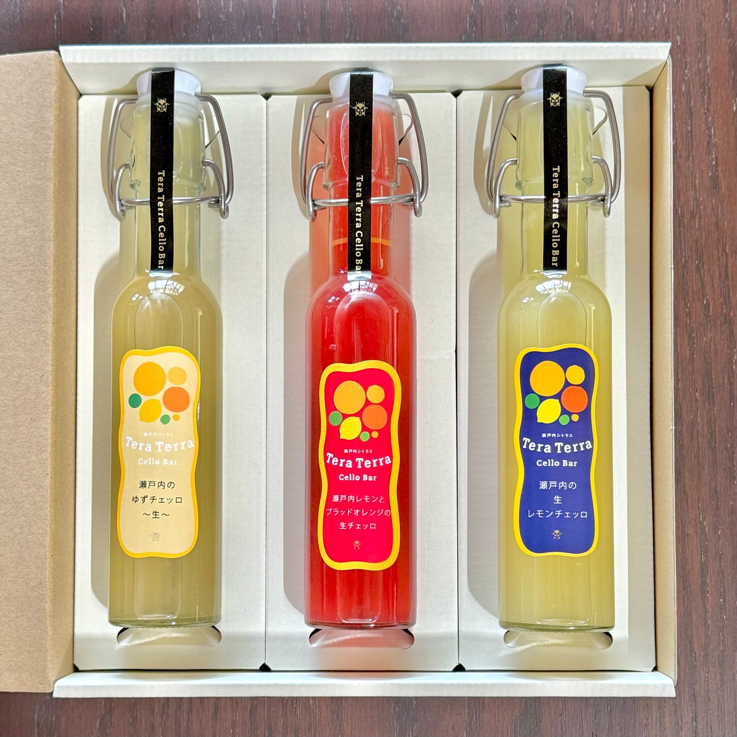 ＜選べるセット＞瀬戸内の生レモンチェッロ 3本セット 160ml×3本