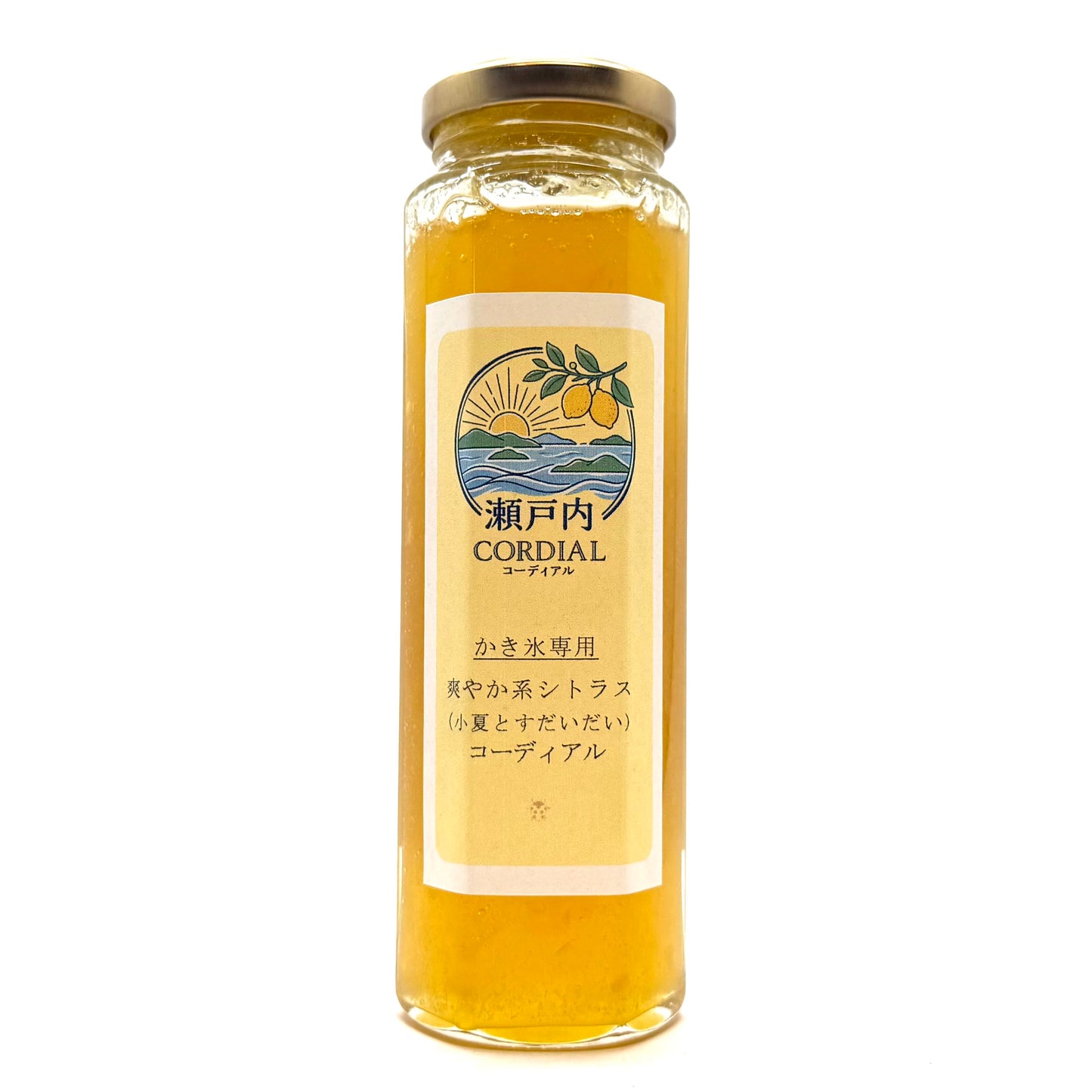 かき氷専用　爽やか系シトラス（小夏とすだいだい）コーディアル