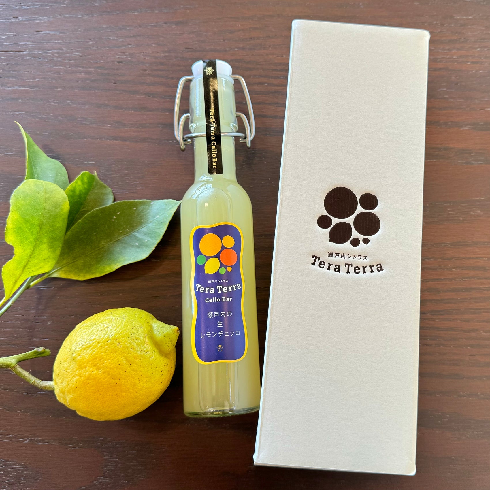 瀬戸内の生レモンチェッロ160ml 