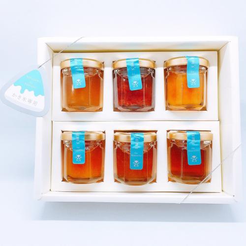 MiniJam's 夏限定:贅沢かき氷専用 ジャムソース（天然水仕込み　6本セット)