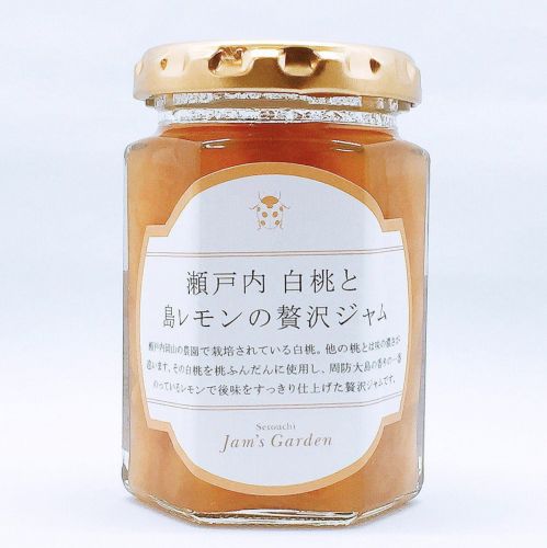 瀬戸内白桃と島レモンの贅沢ジャム