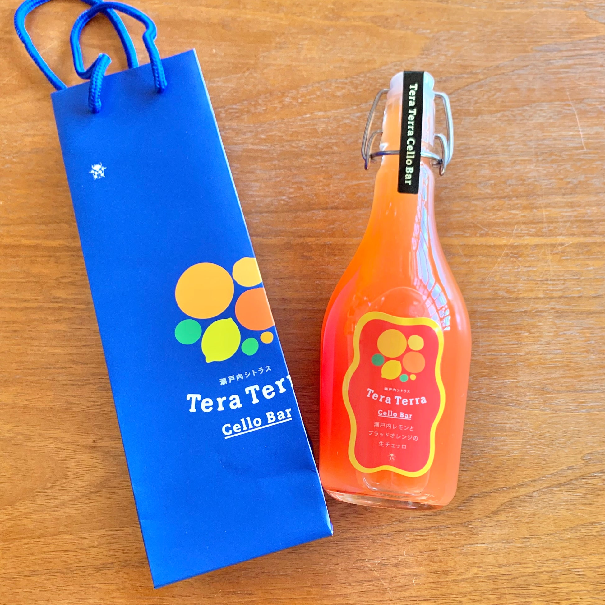 瀬戸内レモンとブラッドオレンジの生チェッロ　500ml