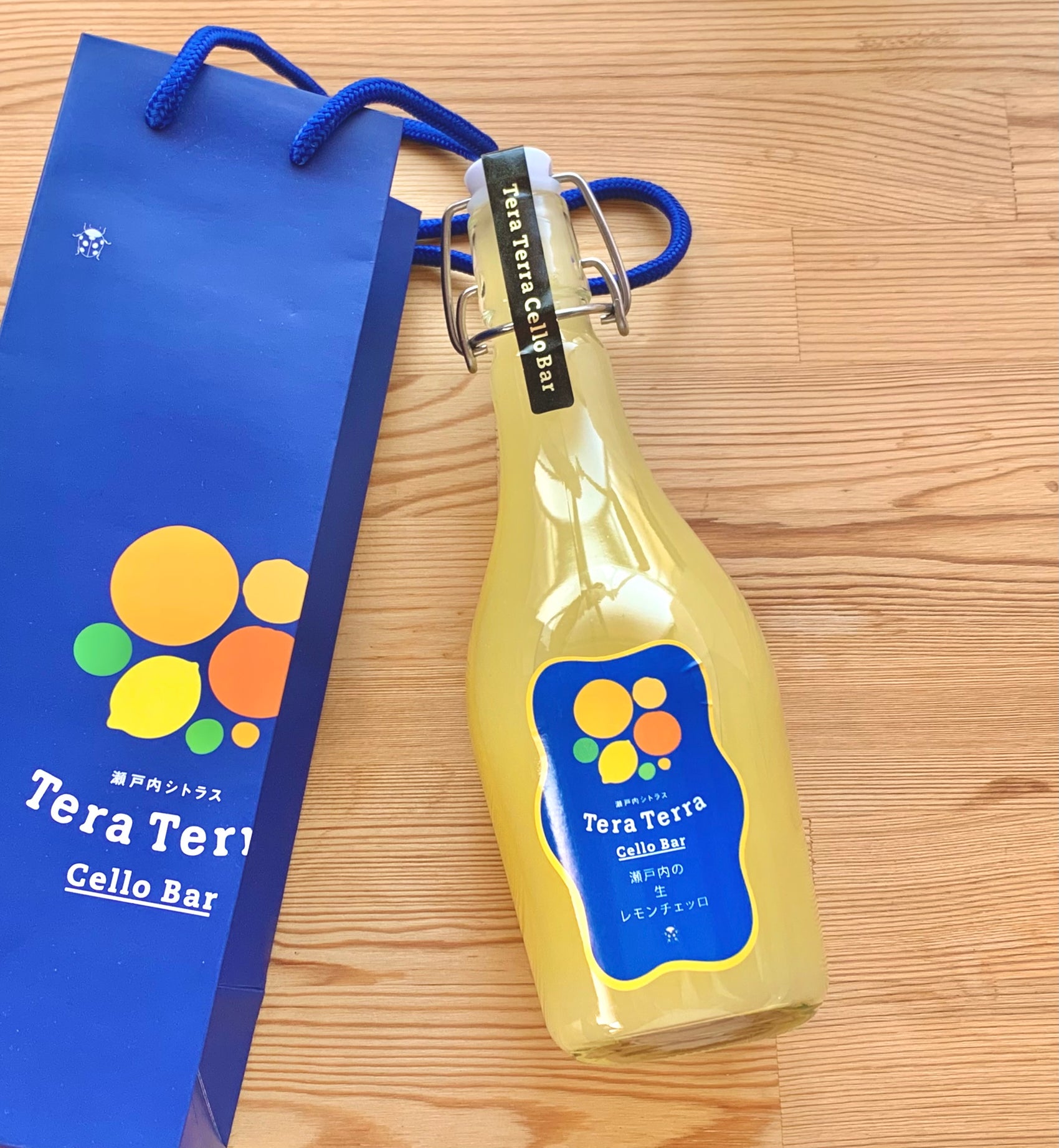 瀬戸内のレモンチェッロ「生レモンチェッロ」500ml